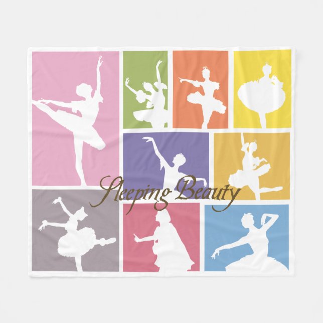 Sleeping Beauty blanket (Front (Horizontal))