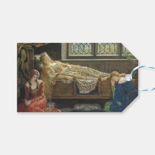 Sleeping Beauty by John Collier Gift Tags
