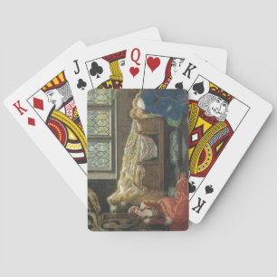 Sleeping Beauty (by John Collier) Poker Cards