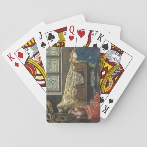 Sleeping Beauty by John Collier Poker Cards