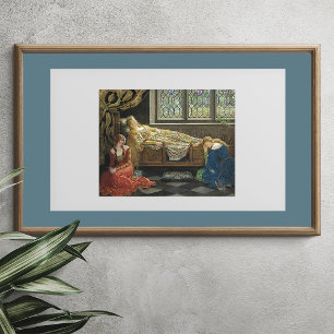 Sleeping Beauty by John William Waterhouse  Acrylic Print