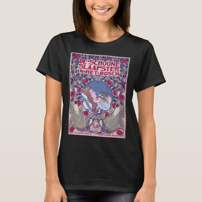 Sleeping Beauty, Cover Art, Van Caspel T-Shirt (Front)