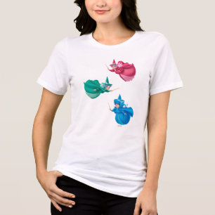 Sleeping Beauty Fairies Tri-Blend Shirt