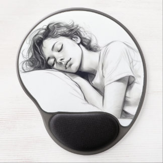 SLEEPING BEAUTY GEL MOUSE PAD