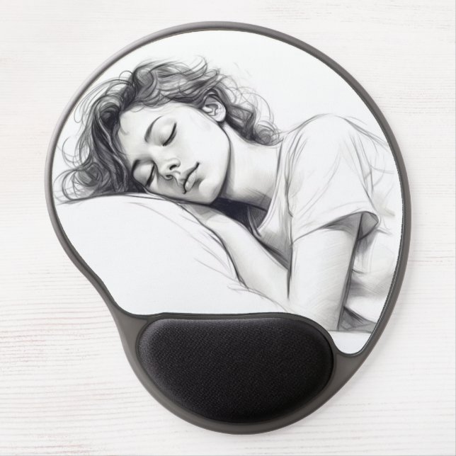 SLEEPING BEAUTY GEL MOUSE PAD (Front)