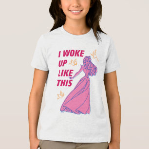 Sleeping Beauty “I Woke Up Like This” Tri-Blend Shirt