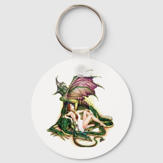 Sleeping Beauty Keychain (Front)