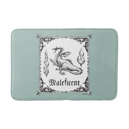 Sleeping Beauty  Maleficent Dragon _ Gothic Bathroom Mat