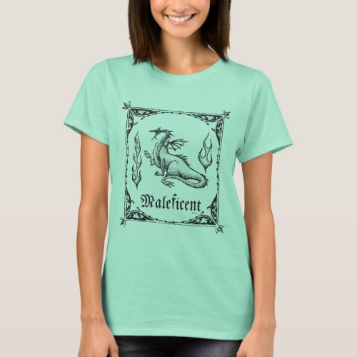 Sleeping Beauty  Maleficent Dragon _ Gothic T_Shirt