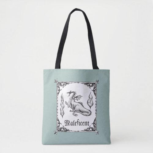 Sleeping Beauty  Maleficent Dragon _ Gothic Tote Bag