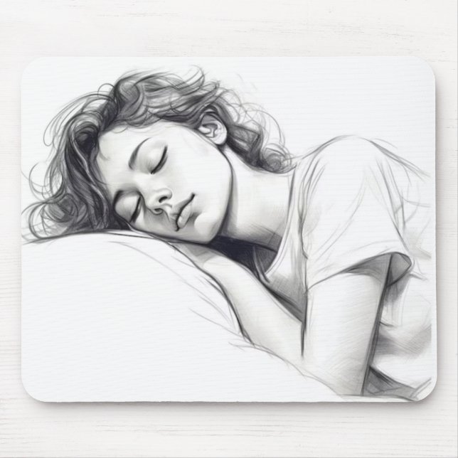 SLEEPING BEAUTY MOUSE PAD (Front)