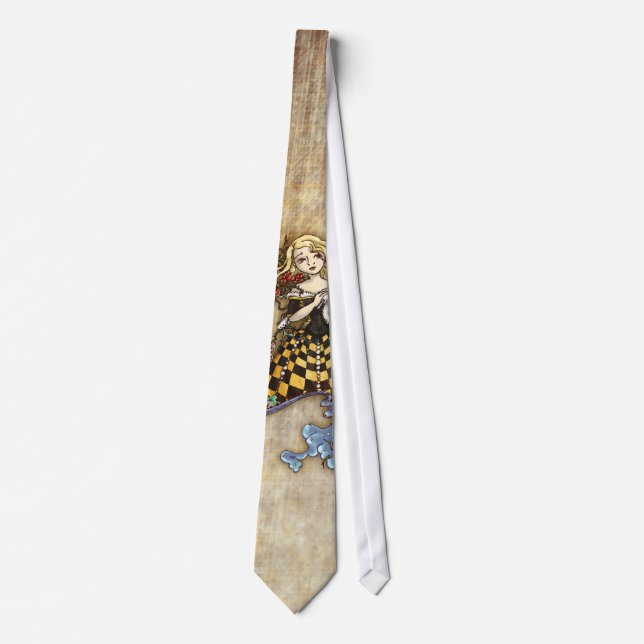 Sleeping Beauty Neck Tie (Front)