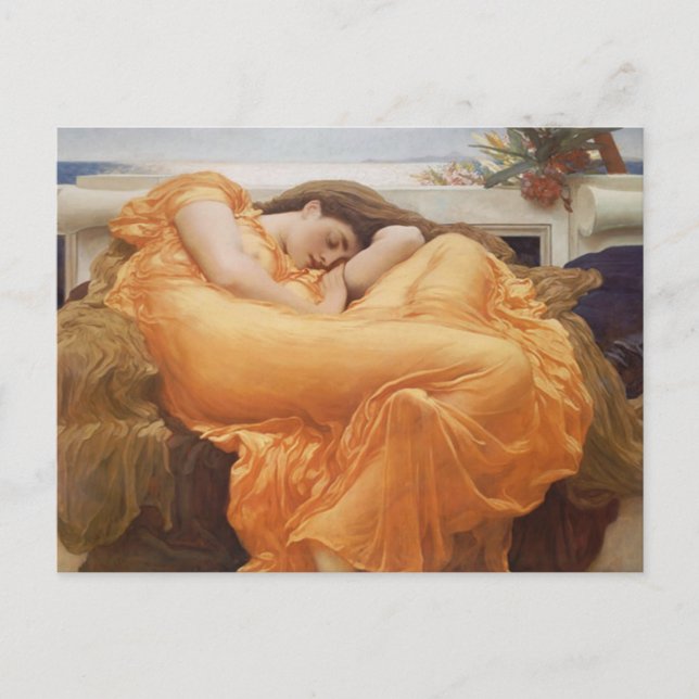 Sleeping beauty postcard (Front)