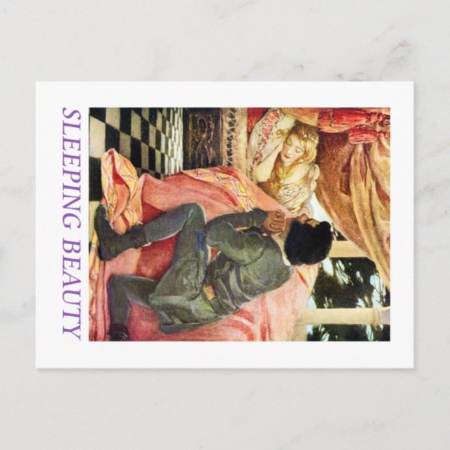 Sleeping Beauty Postcard (Front)