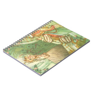 Sleeping Beauty Princess, Vintage Fairy Tale Notebook