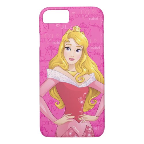 Sleeping Beauty  Princesses Rule iPhone 87 Case