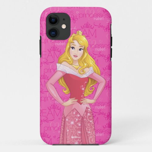 Sleeping Beauty  Princesses Rule iPhone 11 Case