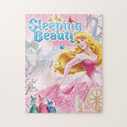 Sleeping Beauty Theatrical Collage Jigsaw Puzzle