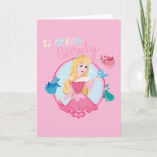 Sleeping Beauty With Fairy Godmothers Card