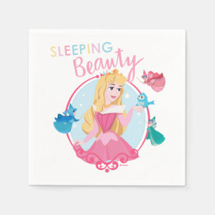 Sleeping Beauty With Fairy Godmothers Napkins