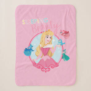 Sleeping Beauty With Fairy Godmothers Sherpa Blanket