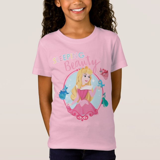 Sleeping Beauty With Fairy Godmothers T-Shirt (Front)