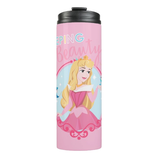 Sleeping Beauty With Fairy Godmothers Thermal Tumbler (Front)