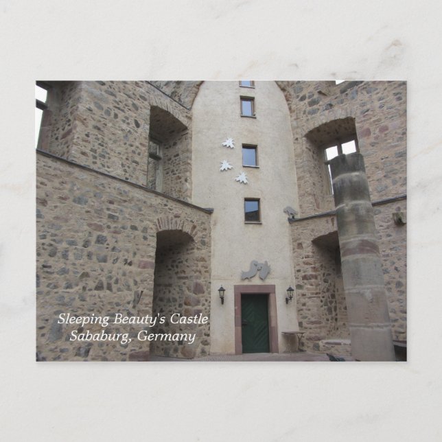 Sleeping Beauty's Castle Postcard (Front)