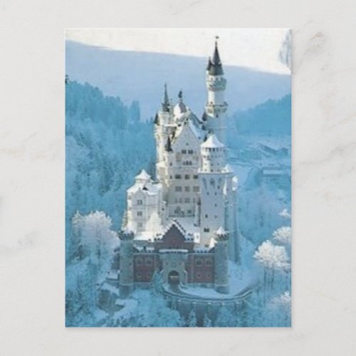 Sleeping Beautys Castle Postcard