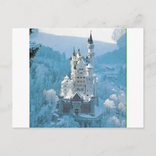 Sleeping Beautys Castle Postcard