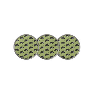 Sleeping Bernese Mountain Dog Animals Lover ZZZ Golf Ball Marker