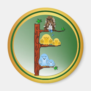 Sleeping Birds Magnet
