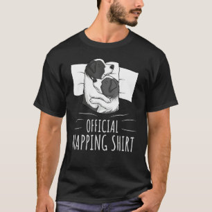 Sleeping Border Collie Pajamas Official Napping T-Shirt