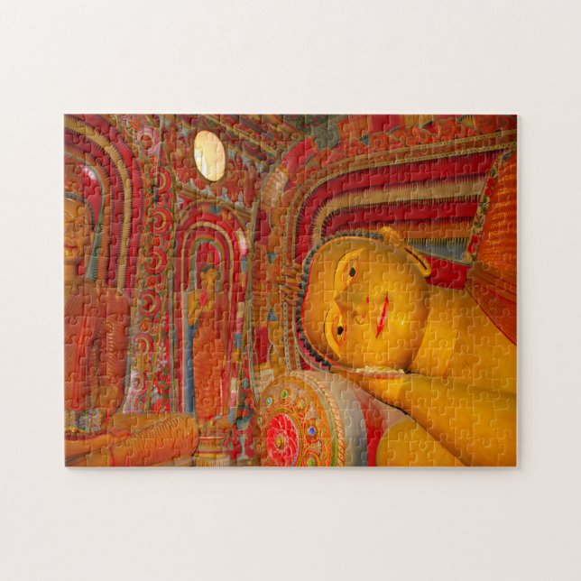 Sleeping Buddha- Sri Lanka. Jigsaw Puzzle (Horizontal)