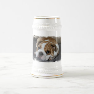 Sleeping Bulldog Beer Stein