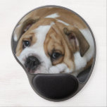 Sleeping Bulldog Gel Mouse Pad