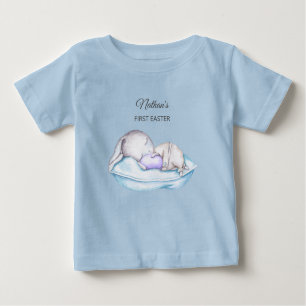 Sleeping Bunny baby's first Easter  Baby T-Shirt