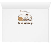sleeping cat 2 cards (Inside Horizontal (Bottom))