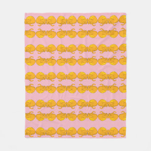 Sleeping Cat Fleece Blanket