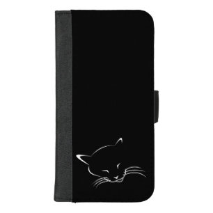 Sleeping cat iPhone 8/7 plus wallet case