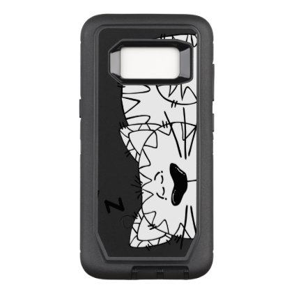 Sleeping Cat: Relax and have fun OtterBox Defender Samsung Galaxy S8 Case