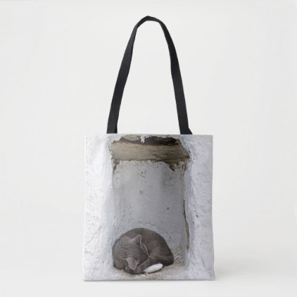 Sleeping Cat Tote Bag