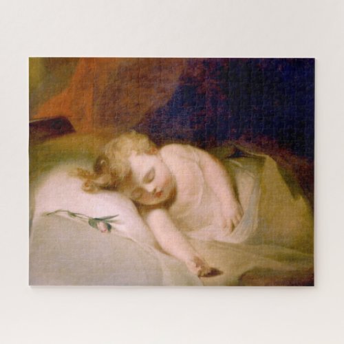 Sleeping Child by Thomas Sully Jigsaw Puzzle