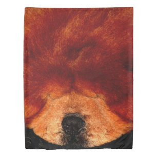 Sleeping Chow Chow tccnm Duvet Cover