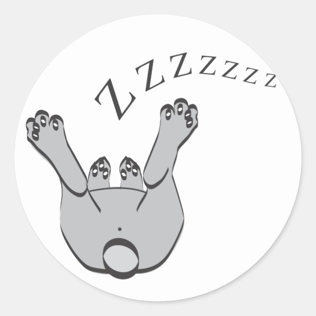 Sleeping Stickers - 100% Satisfaction Guaranteed | Zazzle