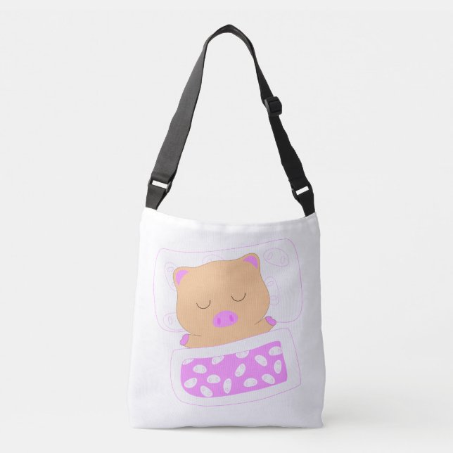 Sleeping Crossbody Bag (Front)