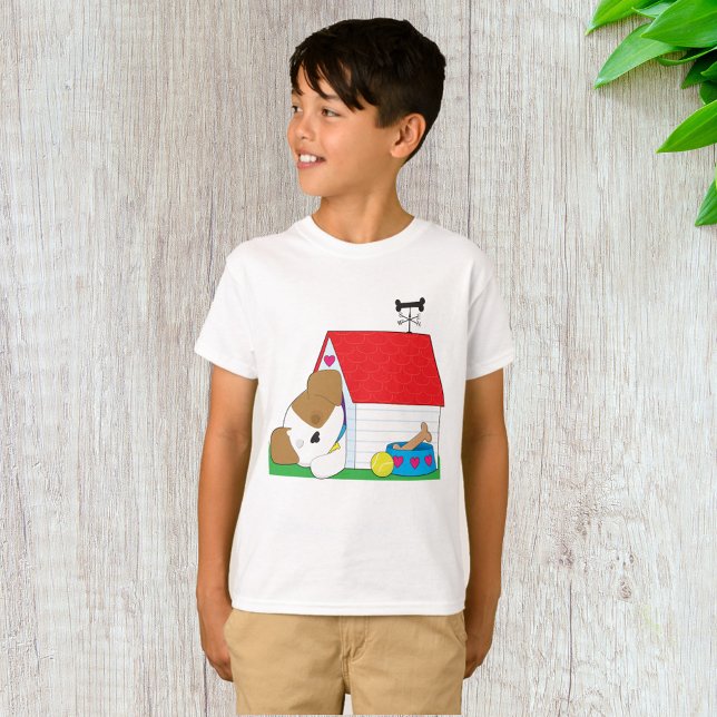 Sleeping Dog In A Dog House T-Shirt (Creator Uploaded)