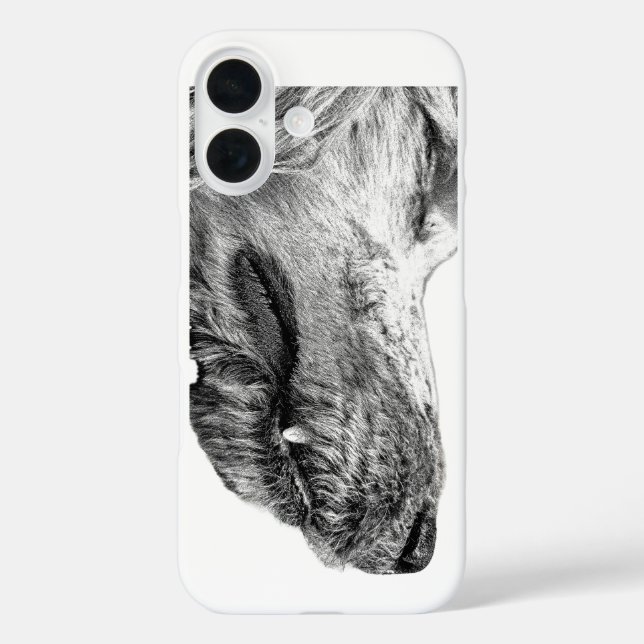 Sleeping Dog Phone Case – Quiet Strength in Your P (Back)