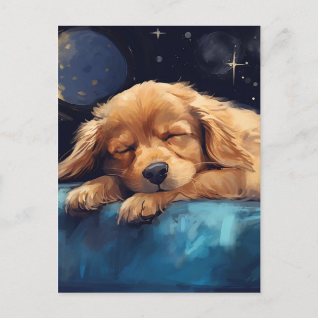 Sleeping Dog Postcard (Front)