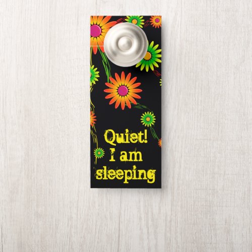 Sleeping Door Hanger